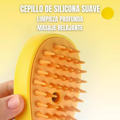 Ee 2 Piezas Cepillo Vapor 3 En 1 Para Pomeranian