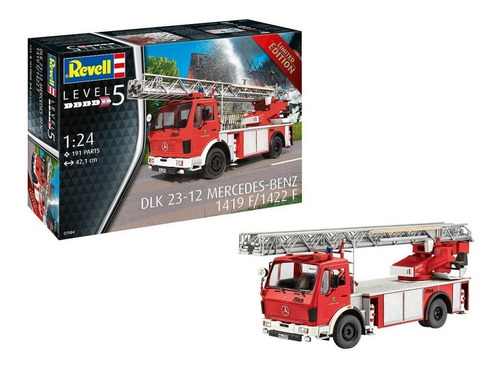 Imagen 1 de 9 de Dlk Mercedes Benz 1419 F/1422 F - Escala 1/24 Revell 07504