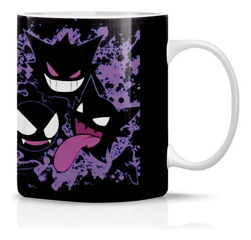 Tazón/taza/mug Malvado Negro