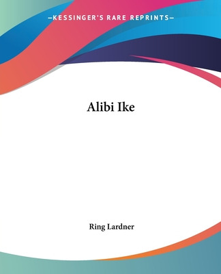 Libro Alibi Ike - Lardner, Ring