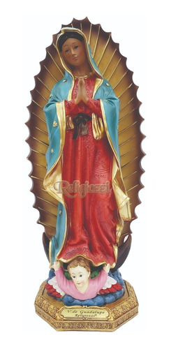 Virgen De Guadalupe 40cm Poliresina 530-33448 Religiozzi