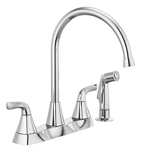 Peerless P2835lf-ss Parkwood Two Handle Kitchen Faucet Side