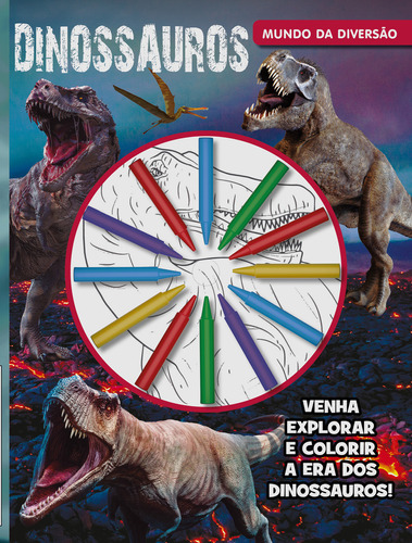 Dinossauros - Mundo Da Diversão, De On Line A. Editora Online, Capa Mole, Edição 3 Em Português, 2023