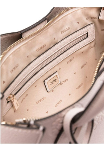 Guess Keandra Girlfriend Satchel, Logotipo De Piedra