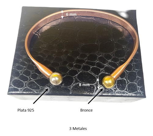 Imagen 10 de 10 de Pulseras De Cobre 99% - Varidad De Diseños - Hechas A Mano