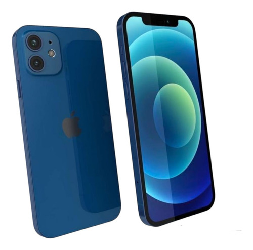 Celular Smartphone Apple iPhone 12 64gb Azul - 1 Chip