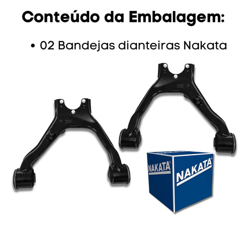 Kit Bandeja Superior Com Pivô Bucha Pajero Full 2001 A 2018