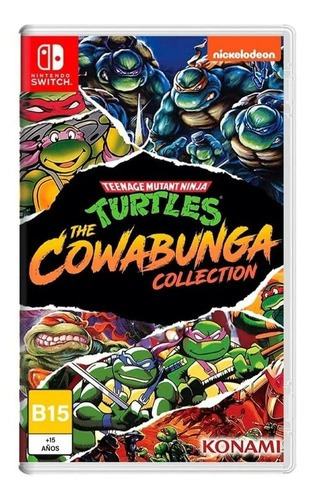 Teenage Mutant Ninja Turtles: The Cowabunga Collection  Limited Edition Konami Nintendo Switch Físico