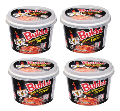 Samyang Buldak Original Spicy Tteokbokki 4 Pz