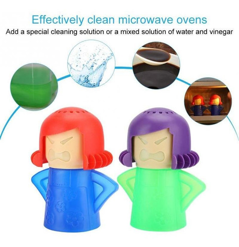 2pcs Accesorios De Cocina Para El Hogar Angry Mama Microonda