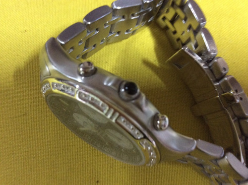 Luxuoso Relógio Citizen Diamantado Eco Drive Unisex 38 Mm