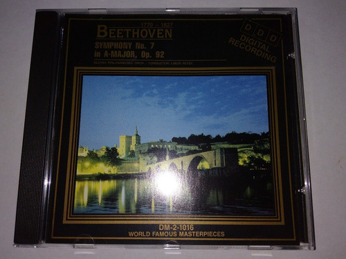 Beethoven Symphony 7 Libor Pesek Cd Canada Ed 1994 