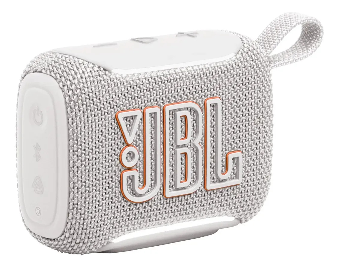 Caixa de som portátil com Bluetooth JBL GO5 - Branca
