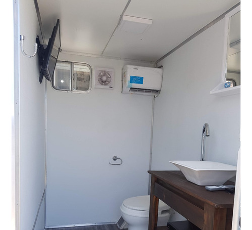 Baño Portátil Tráiler Sanitario. Modulo Baños Móviles.