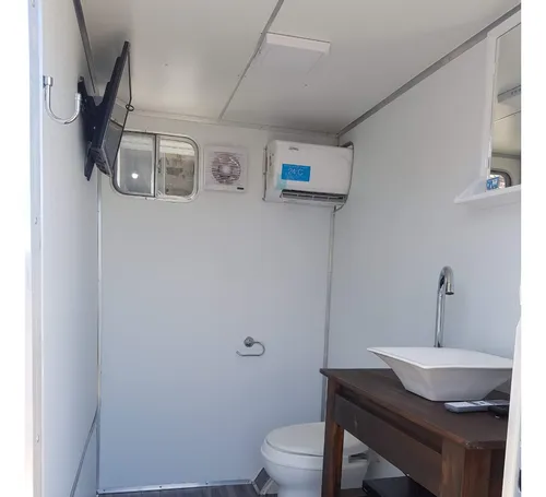 Baño Portátil Tráiler Sanitario. Modulo Baños Móviles.