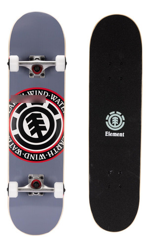 Patineta Element Icon Gris 31 X 7.75 Pulgadas Tabla Completa Icono Gris Nombre Del Diseño