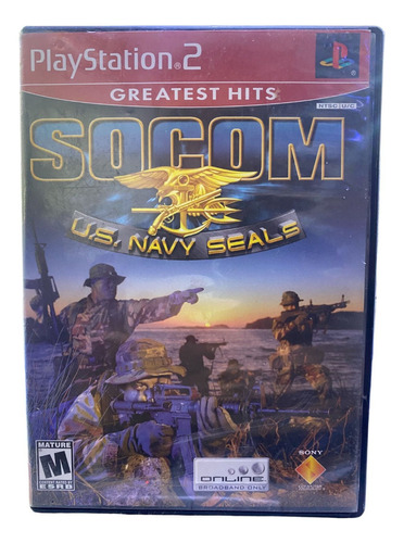 Socom U.s. Navy Seals Original Ps2 Completo (Recondicionado)