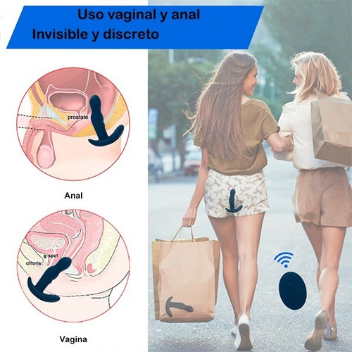 Imagen 2 de 9 de Vibrador Juguete Sexual Anal & Vaginal