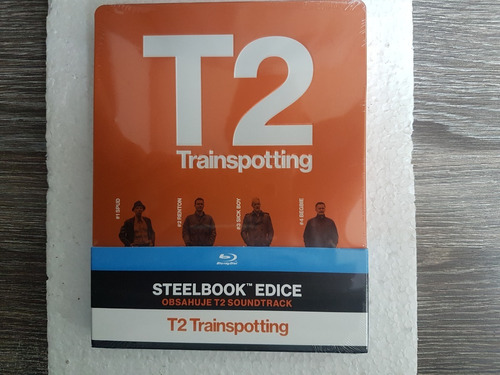 Blu Ray Steelbook T2 Trainspotting 2 - Dub/leg + Trilha Sono