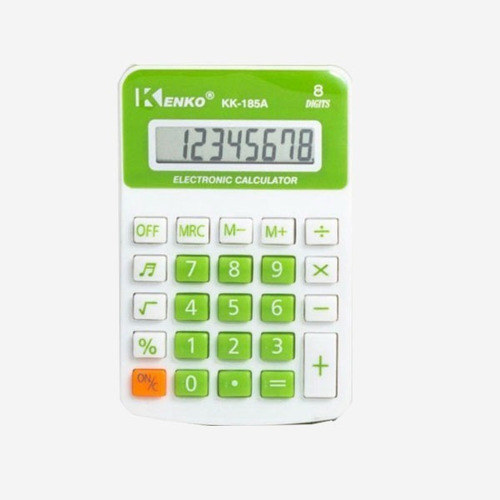 Imagen 1 de 1 de Calculadora Portátil Escolar Kk-185a Kenko/tecnotic