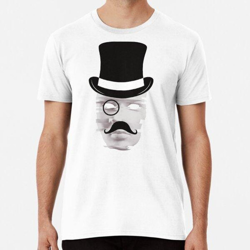 Remera Máscara Hat'n'mustache Lupin Algodon Premium