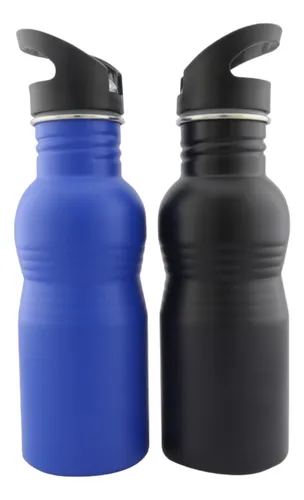 comprar Botilito Acero Inoxidable 500ml Pitillo Botella Termo Agua