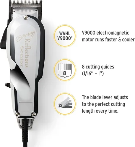 Cortadora De Pelo Wahl Profesional Senior 8500 Gris 120v