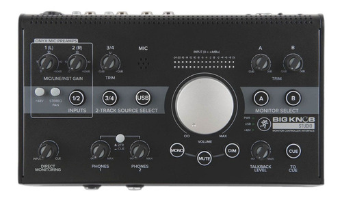 Mackie Big Knob Studio Controlador De Monitores