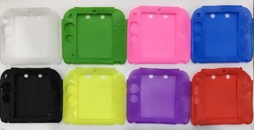 Protector Funda Silicon O Crystal Cases Para Nintendo 2ds