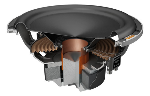 Falante Subwoofer 12 Hertz Mp 300 D4 600w Rms + Vista Cor Preto
