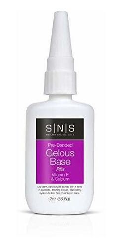 Base Para Uñas: Sns Gelous Base - 2 Fl. Oz.