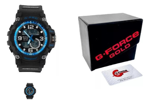 Reloj Hombre G-force Dual Análogo Y Digital Sport Sumergible