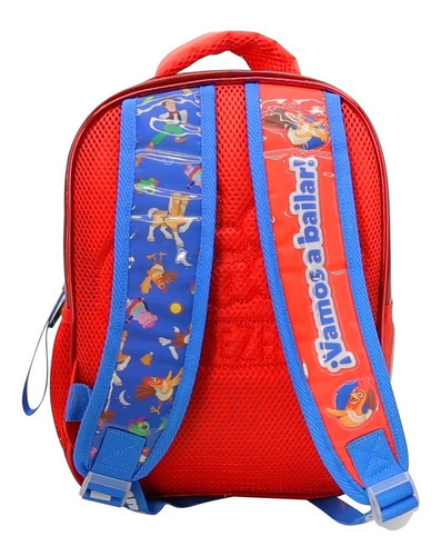 Imagen 4 de 8 de Mochila Espalda Jardin 12puLG Granja Zenon Con Musica Manias