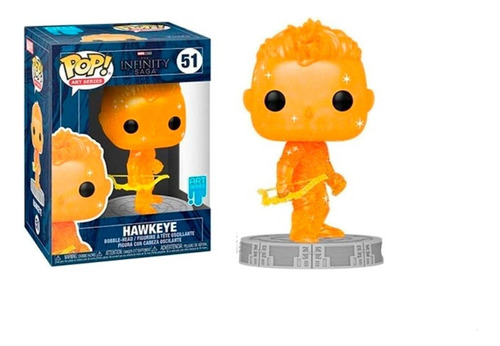 Funko Pop Hawkeye (orange)  Series Marvel The Infinity Saga