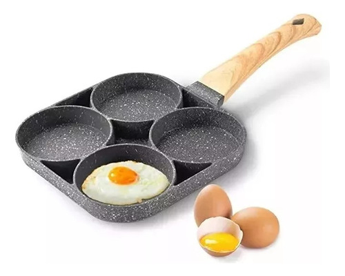 Sartén De Huevo De 4 Tazas Olla De Huevo Hamburguesa