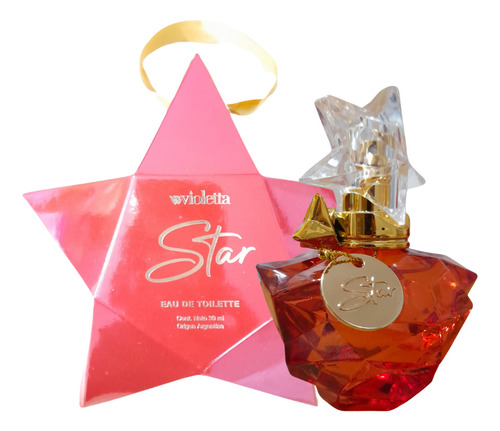 Eau De Toilette Star De Violeta Cosmeticos Estrella Roja