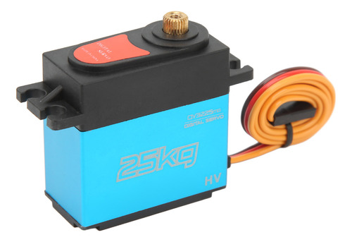 Servomotor Digital, 25 Kg, Impermeable, Engranaje Metálico,