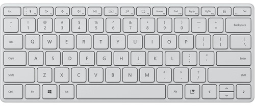 Teclado Inalambrico Microsoft Designer Compact Blanco Sp