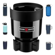 Comprar Portavasos Expansor Botellas Y Vasos Mas Grandes 1pcs. Negro