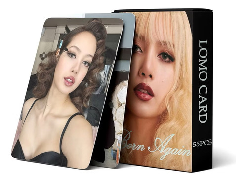 Blackpink Lisa Born Again Photocards