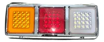 Comprar Stop Universal Triple Base Cromada 48 Led 12v Plastinova