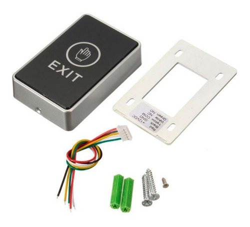 Pulsador De Salida Boton Touch Led Luminoso Control Accesos
