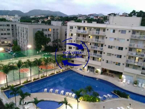Imagem 1 de 15 de Apartamento À Venda Na Rua Professor Henrique Costa 950 - Pechincha - 69m², Sala Para 2 Ambientes, Varanda, 3 Quartos, 2 Banheiros, Vaga De Garagem, Infraestrutura Completa! - 1396