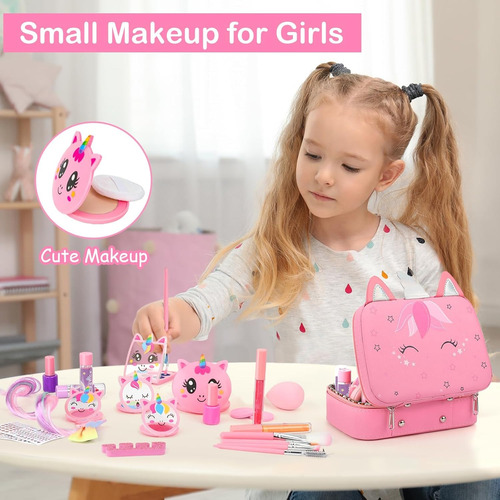 Kit De Maquillaje Para Niñas Juguete Para Niñas