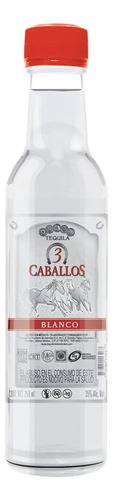 Pack De 12 Tequila 3 Caballos Blanco 250 Ml