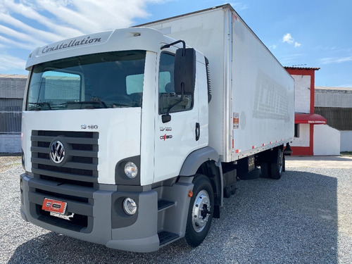 Vw 13.180 Cnm Ano 2008 Baú 8 Mt