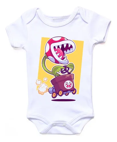 Pa alero Beb Planta Pira a Super Mario Bros Retro 90 Chibi