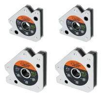 Comprar Kit 4 Escuadras Angulo Esquina Magnética 4 Y 3'' Para Soldar