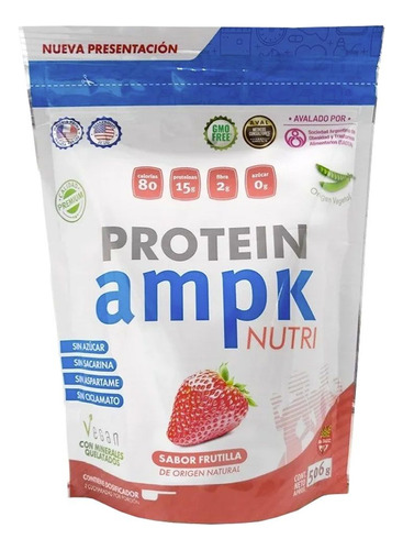Ampk Nutri Vegan Protein Polvo Adelgazante Masa Muscular