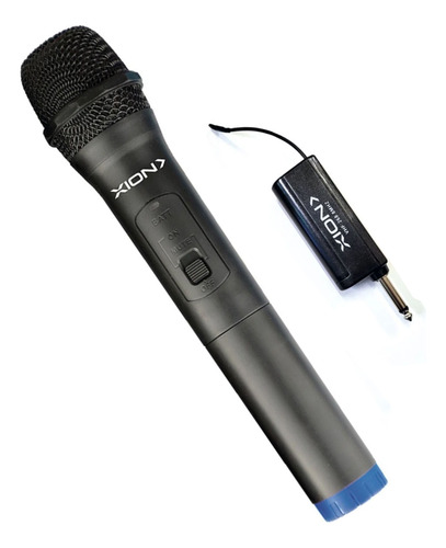 Microfono Inalambrico Xion Conexion Usb 2 Pilas Aa Dimm